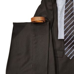 100% Silk Mexx Blue Striped Tie